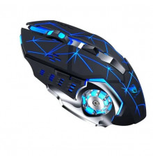 Миша бездротова ігрова з підсвічуванням T-Wolf Q13 BT Strip Black Original 2,4G+Bluetooth