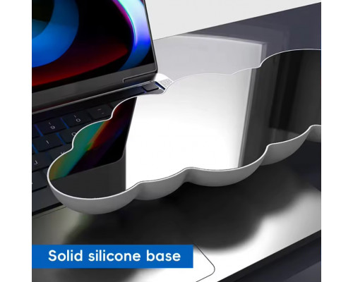 Підставка під зап'ястя для мишки Joy 43х11 см Білий