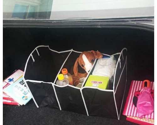 Сумка органайзер у багажник автомобіля Icar 54х33х23 см Чорний (С051340)