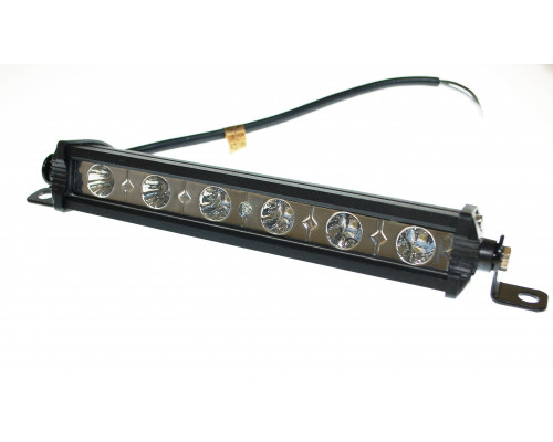 Світлодіодна фара AllLight E-18W однорядна 6chip OSRAM 3535 spot 9-30V Світлодіодна фара AllLight E-18W однорядна 6chip OSRAM 3535 spot 9-30V