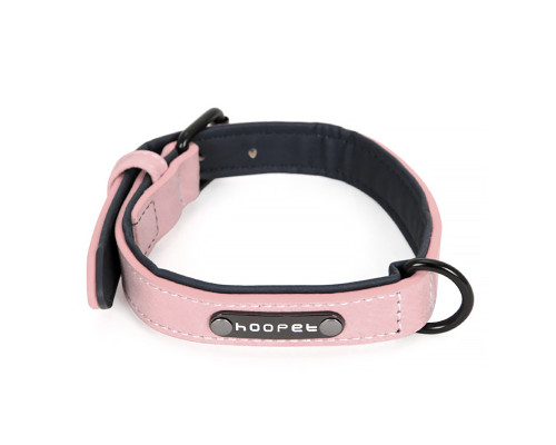 Нашийник для собак Hoopet W033 Pink XL двошаровий Нашийник для собак Hoopet W033 Pink XL двошаровий