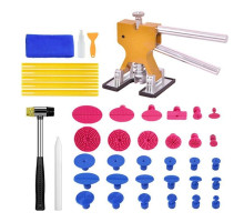 Набір рихтувальних інструментів Icar молоток + мініліфтер з грибками 41 предмет Різнокольоровий (С051263)