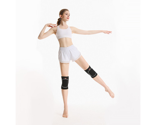 Наколінники захисні Aolikes A-0210 L для фітнесу танців спорту Чорний (12511-76328)