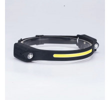 Ліхтар акумуляторний налобний HeadLight WJ-8088 2*3W+COB5W