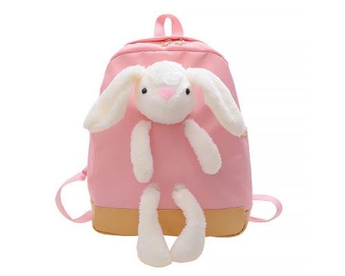 Дитячий рюкзак Lesko A-7757 Bunny Рожевий (12207-74506) Дитячий рюкзак Lesko A-7757 Bunny Рожевий (12207-74506)