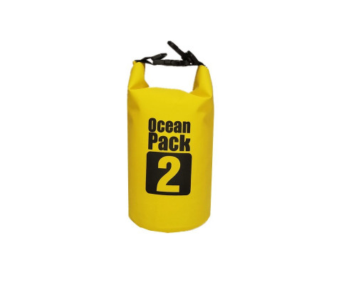 Водонепроникна сумка рюкзак гермішок Ocean Pack 2 л Yellow (553542512) Водонепроникна сумка рюкзак гермішок Ocean Pack 2 л Yellow (553542512)
