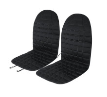 Накидка на два сидіння AIKESI 02 Black GB4706 з підігрівом від прикурювача 12В для автомобіля