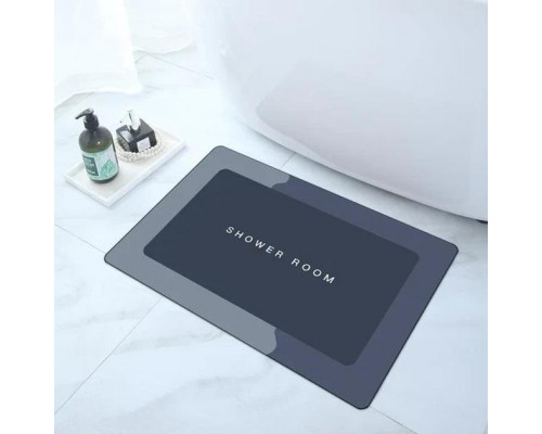 Килимок діатомітовий суперпоглинаючий Homy 79х49 см Сірий (C051239)