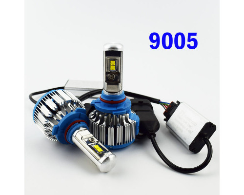Комплект LED ламп TurboLed T1 HB3 6000K 50W 12/24v CanBus з активним охолодженням Комплект LED ламп TurboLed T1 HB3 6000K 50W 12/24v CanBus з активним охолодженням