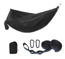 Гамак туристичний двомісний підвісний Camp 270x140 см Чорний (C051060)