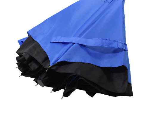 Жіноча парасолька навпаки Lesko Up-Brella Синій Жіноча парасолька навпаки Lesko Up-Brella Синій