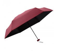 Міні-парасолька Lesko 191T Burgundy (12335-75018)