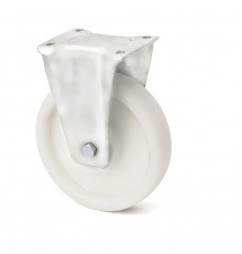 Колесо неповоротне KAMA LARGE 2207-LR-125-B Білий (227125L)