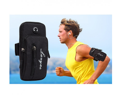 Сумка - чохол на руку iRun Чорна (551664)