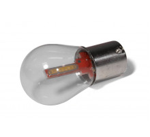 Світлодіодна лампа StarLight T25 18 chip СОВ 12V WHITE FLASH у скляній колбі