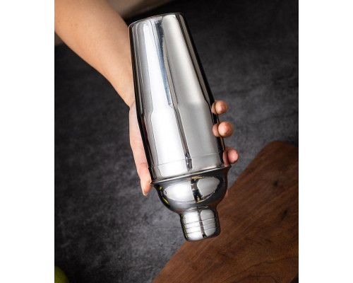 Набір для бару ТМ для приготування коктейлів 550 мл 5 предметів Сріблястий (С051366)