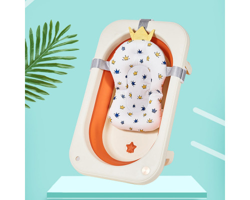 Матрацик у ванну з кріпленнями Bestbaby 340 44х30 см White Crown 13240-85696