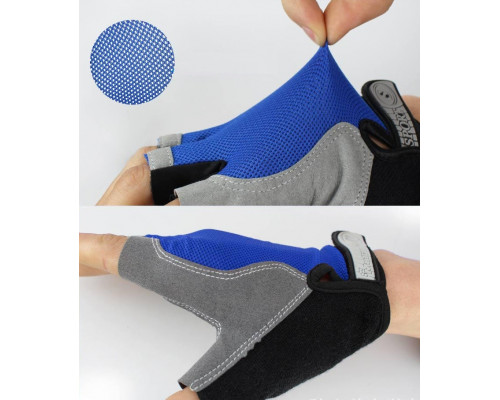 Велорукавички Rogtyo XL Blue (6575376514) Велорукавички Rogtyo XL Blue (6575376514)