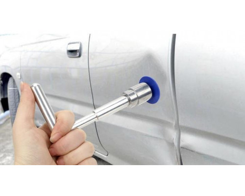 Набір для видалення вм'ятин на автомобілі CARP з грибками 18 шт Сріблястий (C051049)