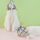 Іграшка-шапочка Lesko DT-569 Gray Penguin для котів