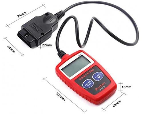 Автосканер діагностичний No Brand CarD MS309 OBD-2 сканер несправностей автомобіля (RD050708) Автосканер діагностичний No Brand CarD MS309 OBD-2 сканер несправностей автомобіля (RD050708)