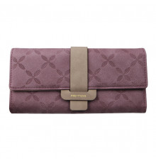 Жіночий гаманець Prettyzys PT18-989 19х10,5 см Червоний 13183-83846