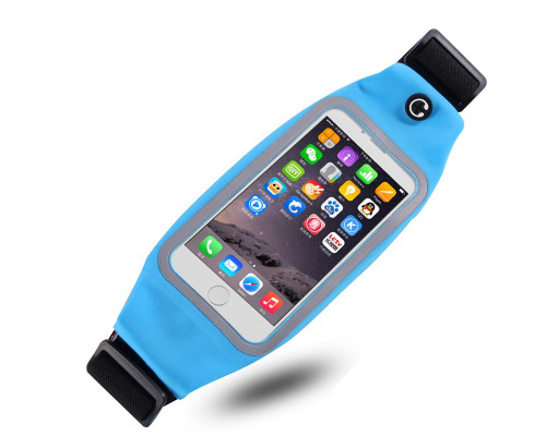 Сумка на пояс для бігу EasySport водонепроникна Синій (5643654432)