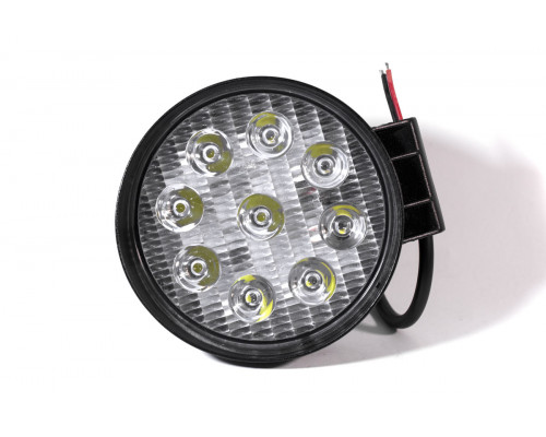 Світлодіодна фара AllLight 05T-27W 9chip EPISTAR spot 9-30V Світлодіодна фара AllLight 05T-27W 9chip EPISTAR spot 9-30V