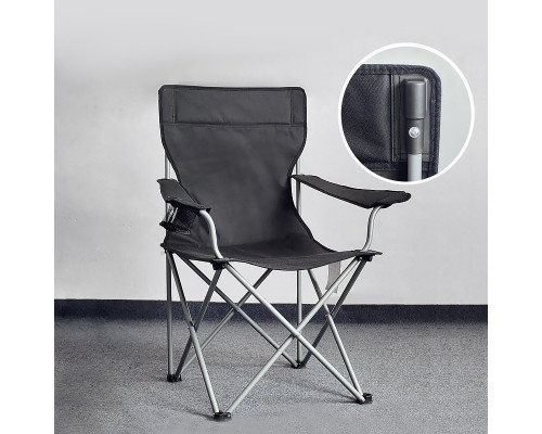 Розкладне крісло Lesko S5432 50*43*90 см Black Розкладне крісло Lesko S5432 50*43*90 см Black