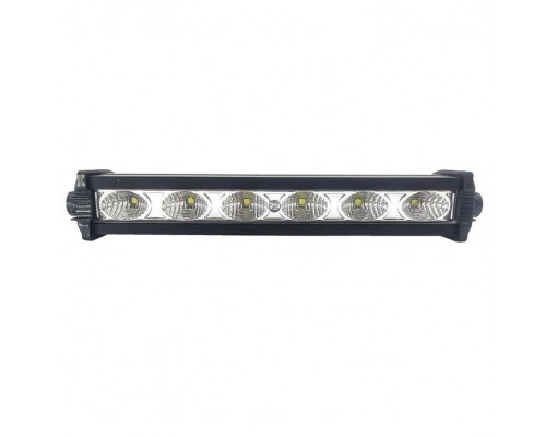 Світлодіодна фара AllLight E-18W однорядна 6chip Osram 3535 Flood 9-30V Світлодіодна фара AllLight E-18W однорядна 6chip Osram 3535 Flood 9-30V