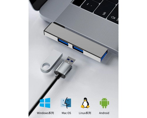 Адаптер Перехідник GT Type-C 3.1 на USB 3.0 для MacBook iMac Bodasan Black (W050725) Адаптер Перехідник GT Type-C 3.1 на USB 3.0 для MacBook iMac Bodasan Black (W050725)