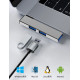Адаптер Перехідник GT Type-C 3.1 на USB 3.0 для MacBook iMac Bodasan Black (W050725)