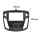 Перехідна рамка 9" Lesko для автомагнітол Ford Focus 2011-2019гг. (6620)