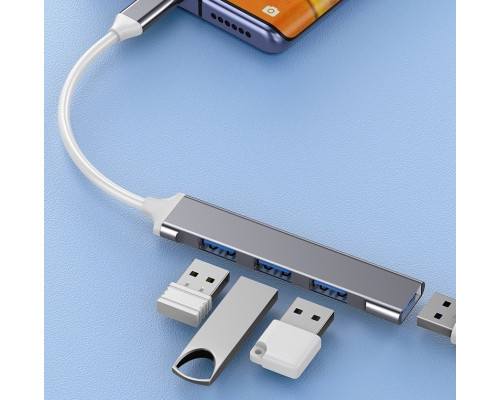 Адаптер Перехідник GT USB на USB 3.0 Bodasan Gray (PH050724) Адаптер Перехідник GT USB на USB 3.0 Bodasan Gray (PH050724)