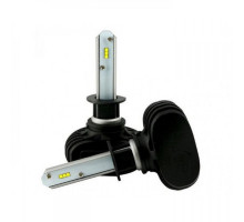 Комплект LED ламп HeadLight S1 H1 6000K 4000lm з радіатором