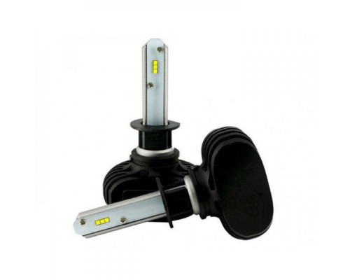 Комплект LED ламп HeadLight S1 H1 6000K 4000lm з радіатором Комплект LED ламп HeadLight S1 H1 6000K 4000lm з радіатором