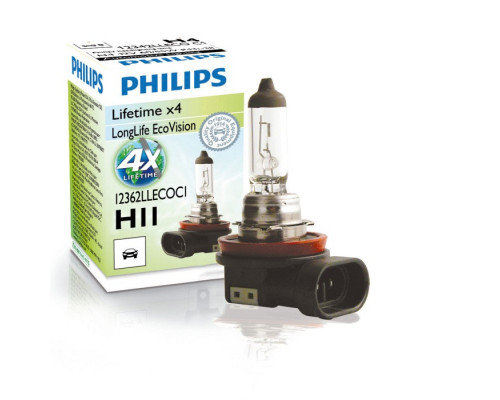 Автолампа PHILIPS 12362LLECOC1 H11 55W 12V PGJ19-2 LLECO Автолампа PHILIPS 12362LLECOC1 H11 55W 12V PGJ19-2 LLECO