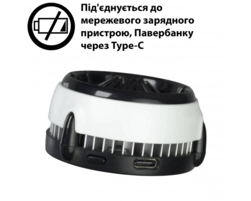 Охолодження вентилятр Dobe Мемо для телефону з RGB та елементом пельтьє та бездротовою зарядкою 03 Чорний Охолодження вентилятр Dobe Мемо для телефону з RGB та елементом пельтьє та бездротовою зарядкою 03 Чорний