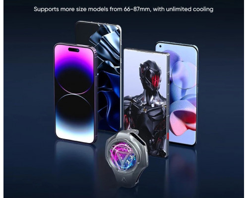 Напівпровідниковий радіатор-вентилятор для смартфона Nubia RedMagic Cooler 4 Напівпровідниковий радіатор-вентилятор для смартфона Nubia RedMagic Cooler 4