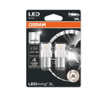 Комплект світлодіодних ламп Osram LEDriving SL 7528DWP-02b P21/5W 12V BAY15d White