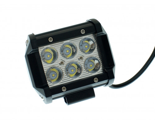 Світлодіодна фара AllLight C-18W 6chip CREE ближнє світло 9-30V нижнє кріплення Світлодіодна фара AllLight C-18W 6chip CREE ближнє світло 9-30V нижнє кріплення