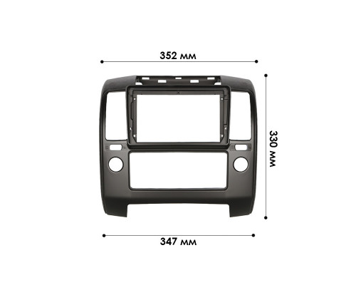 Перехідна рамка Lesko 9" Nissan Navara 2005-2010 Frontier 2005-2009 (11212-63385) Перехідна рамка Lesko 9" Nissan Navara 2005-2010 Frontier 2005-2009 (11212-63385)