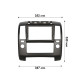 Перехідна рамка Lesko 9" Nissan Navara 2005-2010 Frontier 2005-2009 (11212-63385)