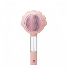 Гребінець-спрей для вовни тварин Lesko DT-1181 Pink