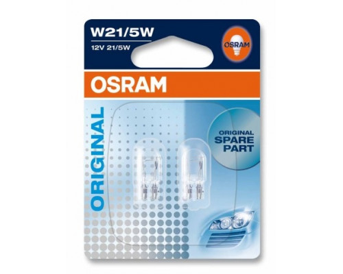 Автолампа ук. OSRAM 7515-02B W21/5W 12V W3x16q 10X2 Blister Автолампа ук. OSRAM 7515-02B W21/5W 12V W3x16q 10X2 Blister