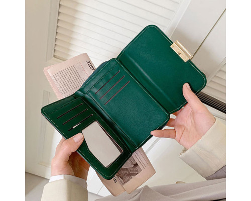 Жіночий гаманець Eastern STAR C319-3A 15х10 см Зелений 13198-84702