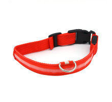 Світлодіодний LED нашийник Lesko Red L USB
