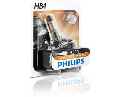 Автолампа PHILIPS 9006PRB1 HB4 55W 12V P22d Premium Автолампа PHILIPS 9006PRB1 HB4 55W 12V P22d Premium