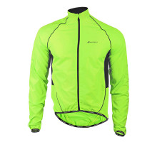 Вітровка велосипедна Nuckily MJ004 Fluorescent Зелений S (5081-14778)