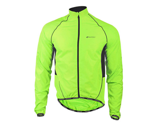 Вітровка велосипедна Nuckily MJ004 Fluorescent Зелений S (5081-14778) Вітровка велосипедна Nuckily MJ004 Fluorescent Зелений S (5081-14778)
